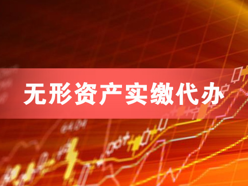 崇左无形资产实缴资本代办